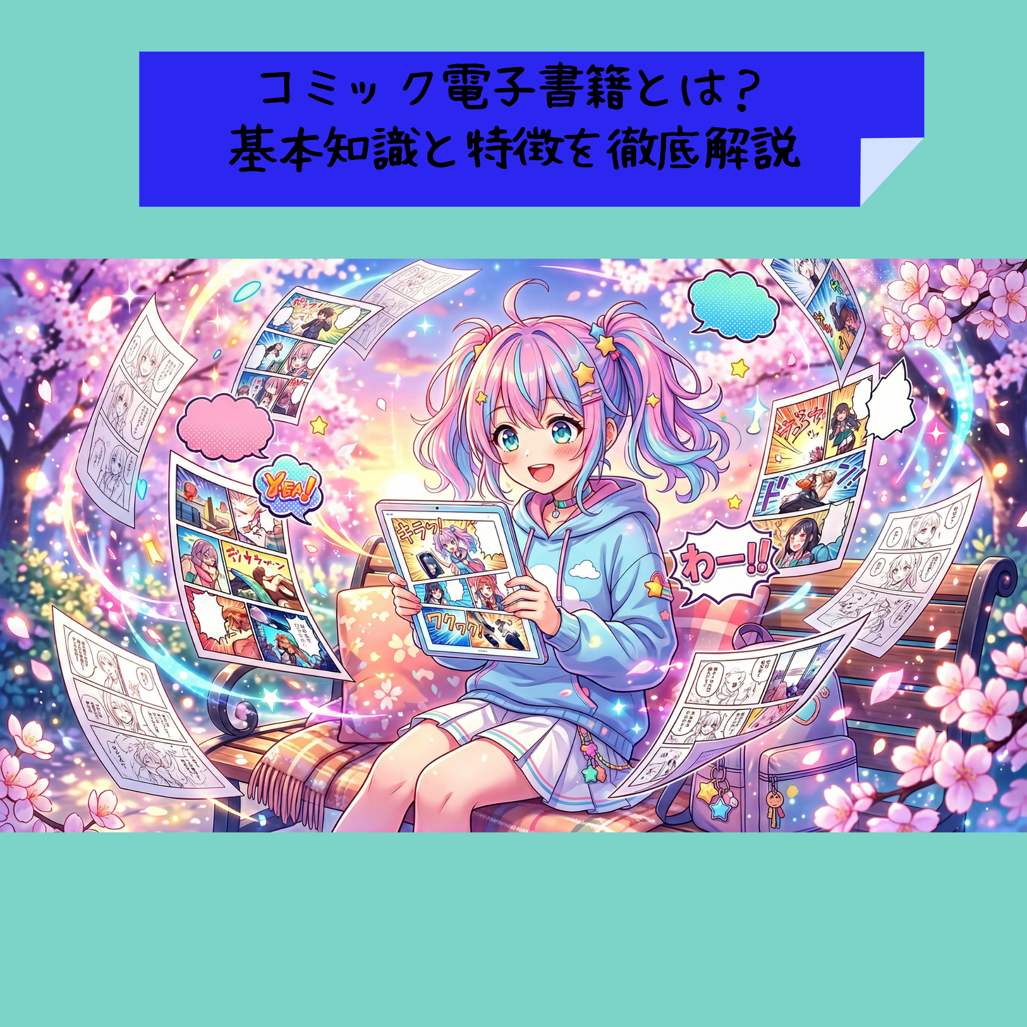 コミック電子書籍とは?基本知識と特徴を徹底解説