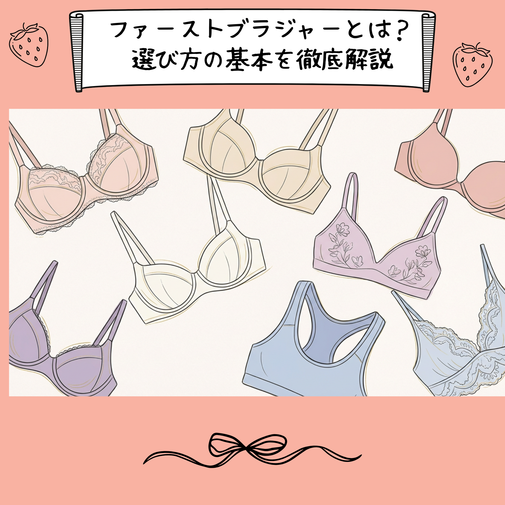 ファーストブラジャー:選び方の基本を徹底解説