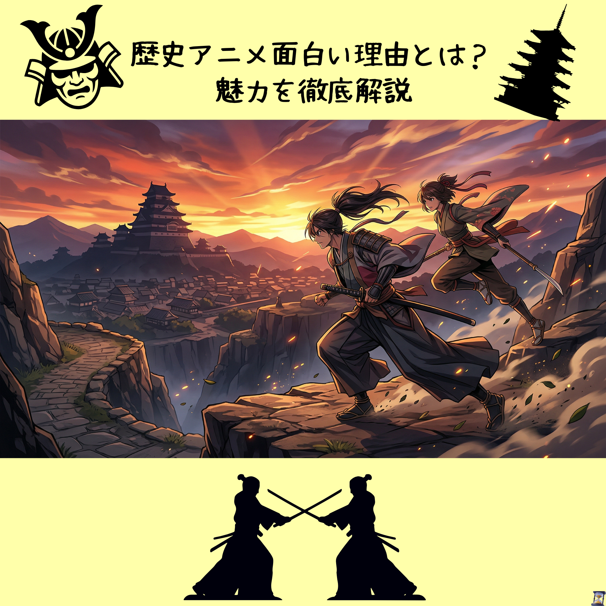歴史アニメ面白い理由とは?魅力を徹底解説
