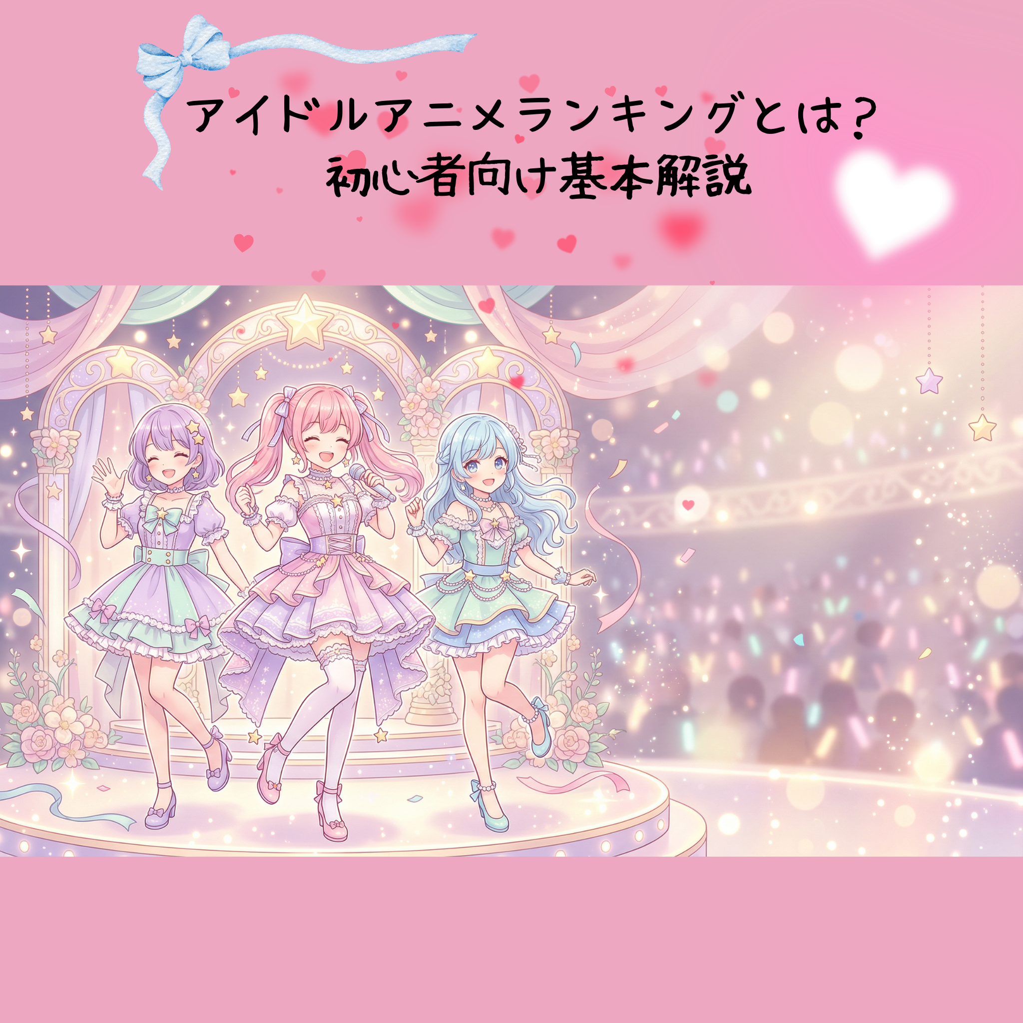 アイドルアニメランキングとは?初心者向け基本解説