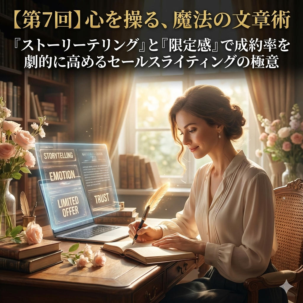 心を操る、魔法の文章術: 『ストーリーテリング』と『限定感』で成約率を劇的に高めるセールスライティングの極意