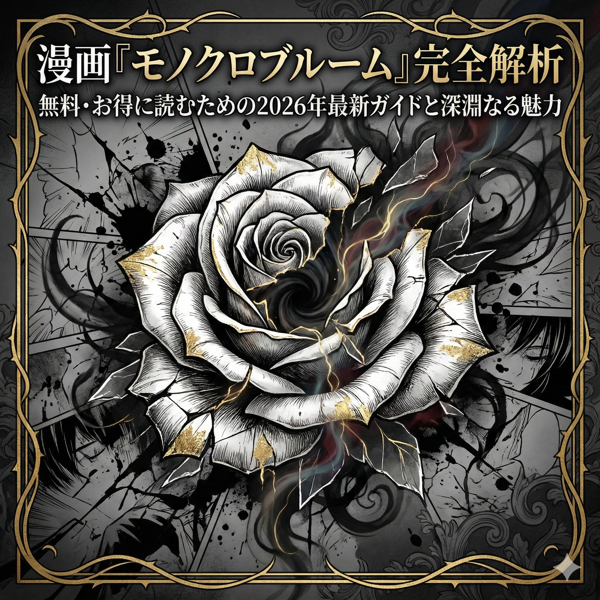 漫画『モノクロブルーム』完全解析