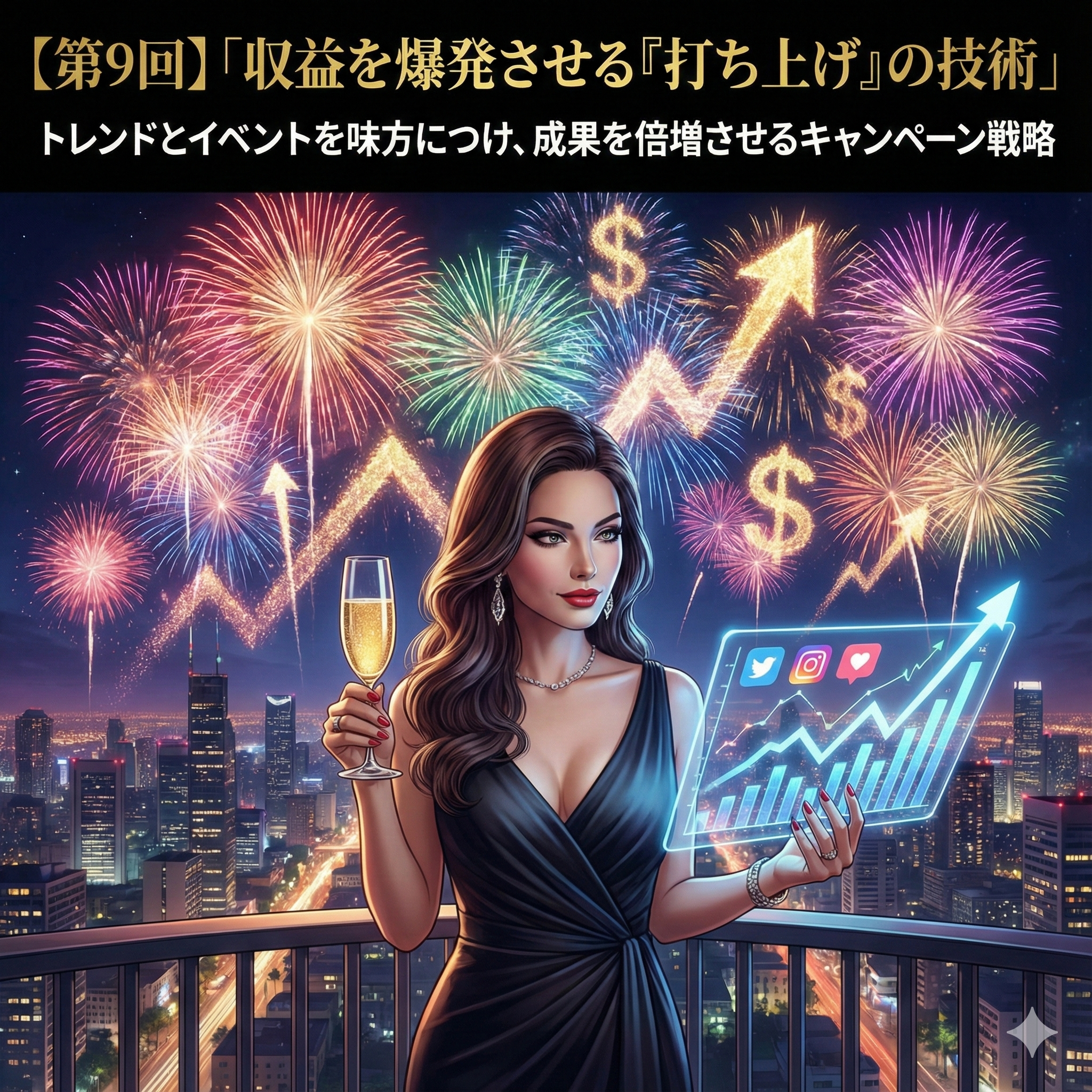 「収益を爆発させる『打ち上げ』の技術」: トレンドとイベントを味方につけ、短期間で成果を倍増させるキャンペーン戦略