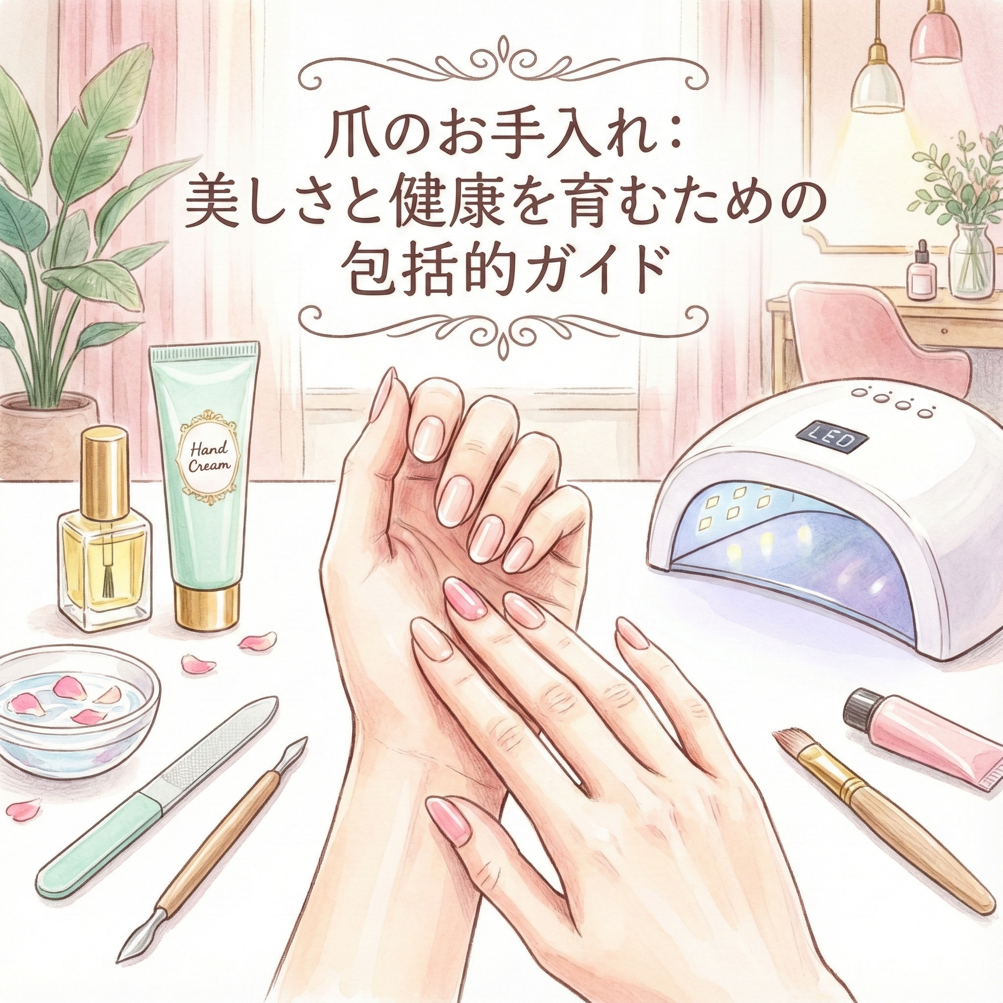 爪のお手入れ:美しさと健康を育むための包括的ガイド