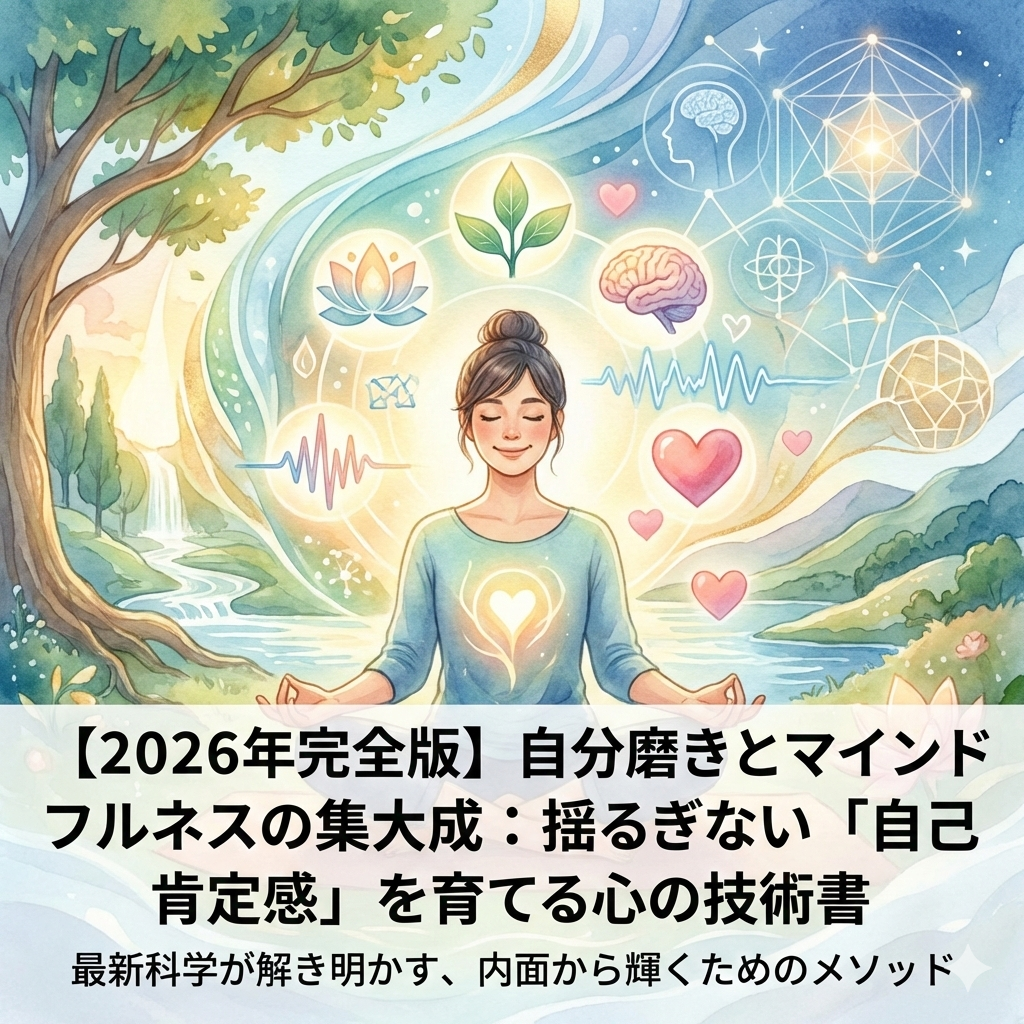 自分磨きとマインドフルネスの集大成:揺るぎない「自己肯定感」を育てる心の技術書