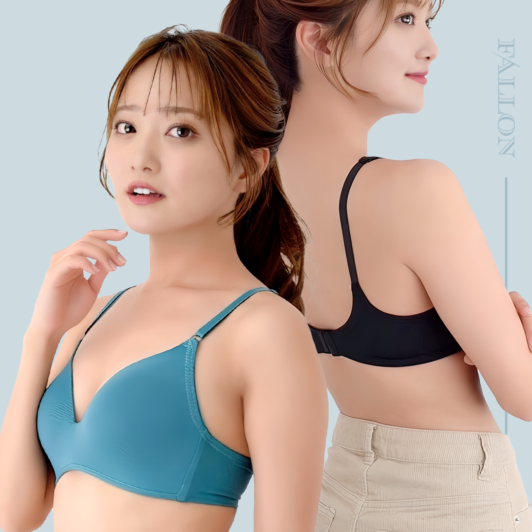 なめらか素材の美胸ブラ