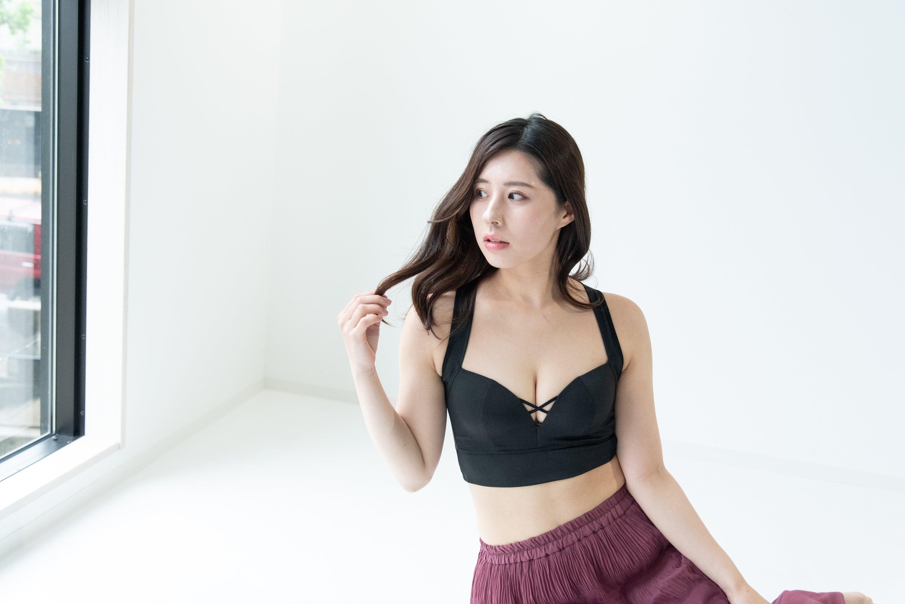 夜もバッチリ!美胸ナイトブラ