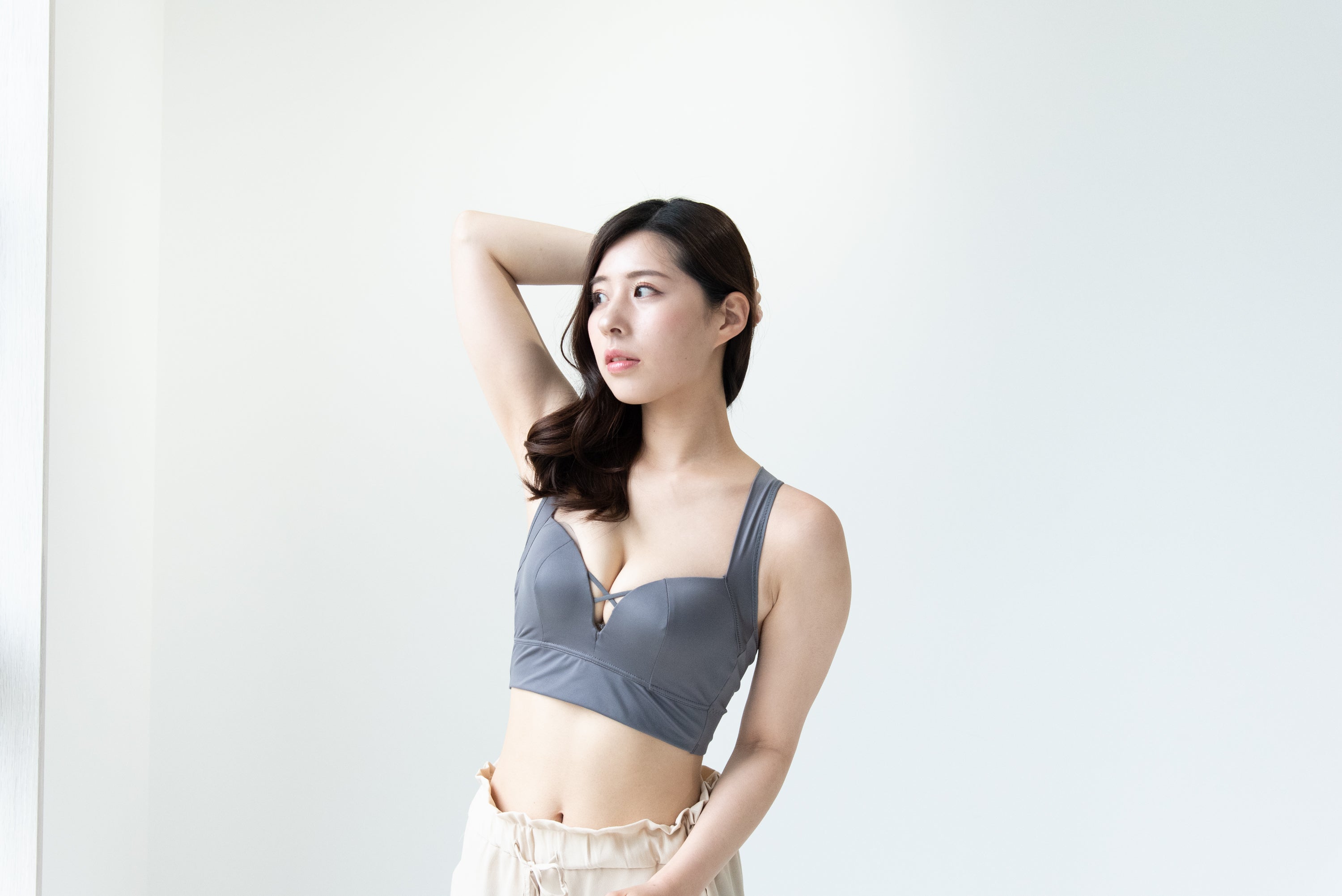 夜もバッチリ!美胸ナイトブラ