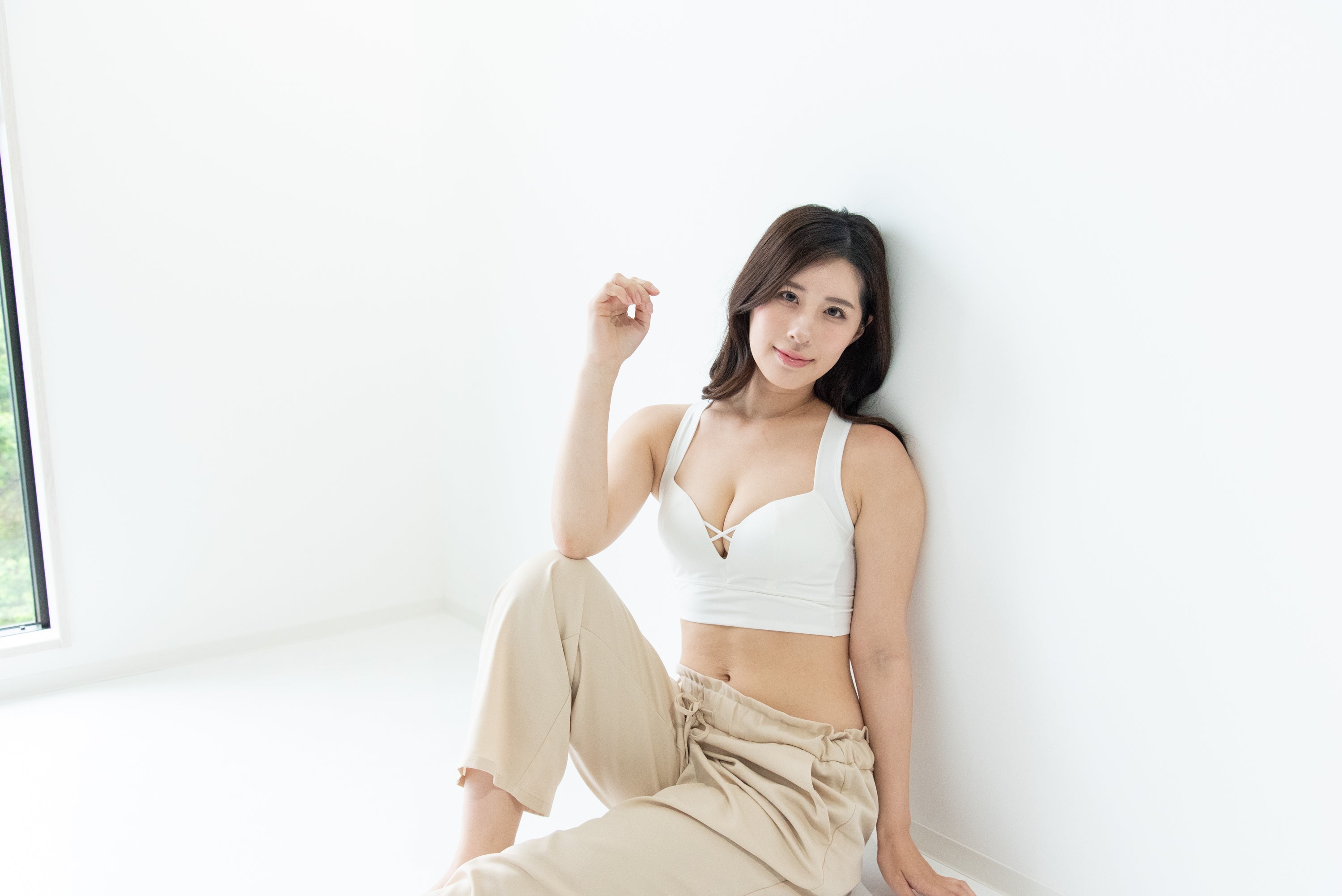 夜もバッチリ!美胸ナイトブラ
