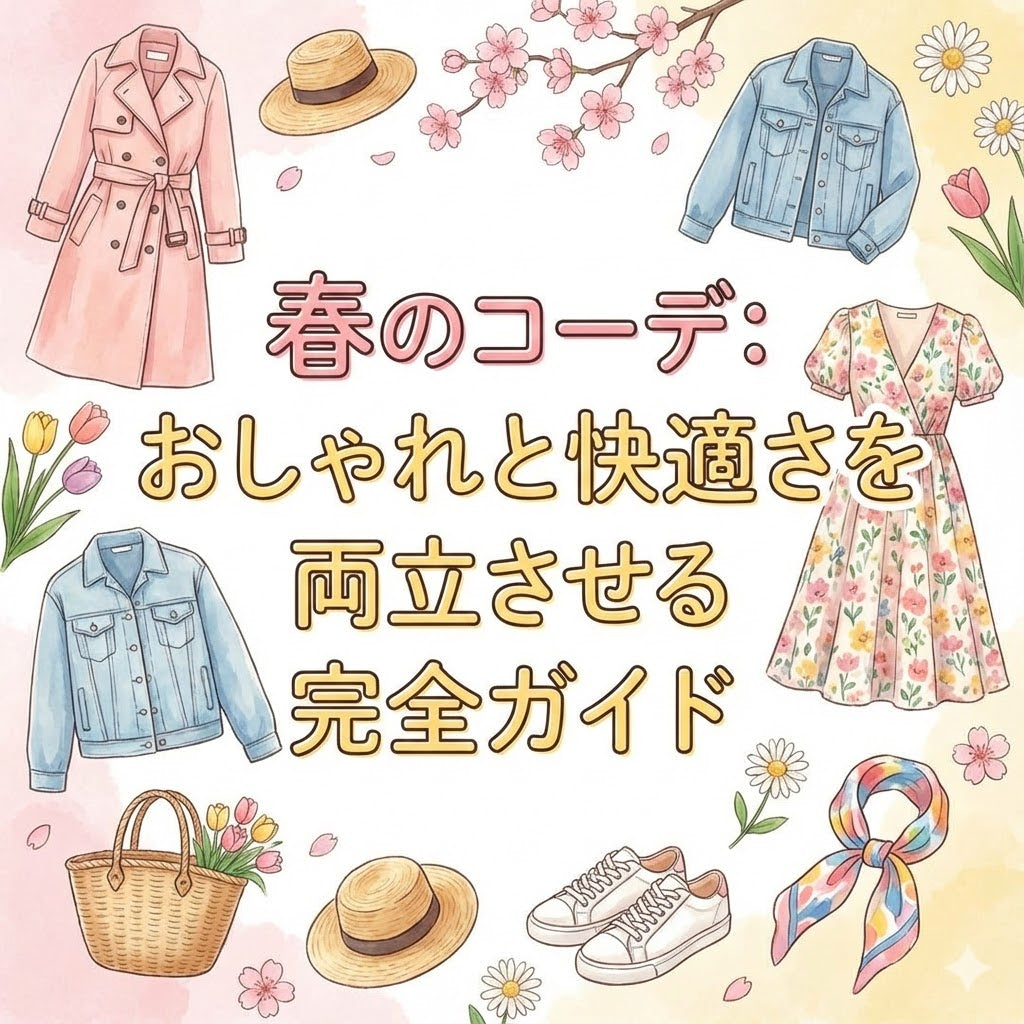 春のコーデ：おしゃれと快適さを両立させる完全ガイド