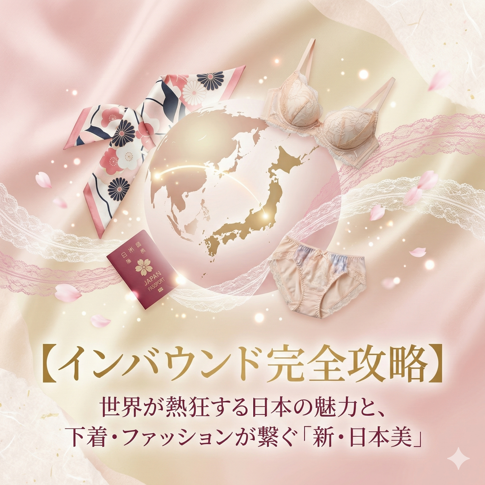 世界が熱狂する日本の魅力と、下着・ファッションが繋ぐ「新・日本美」の集大成