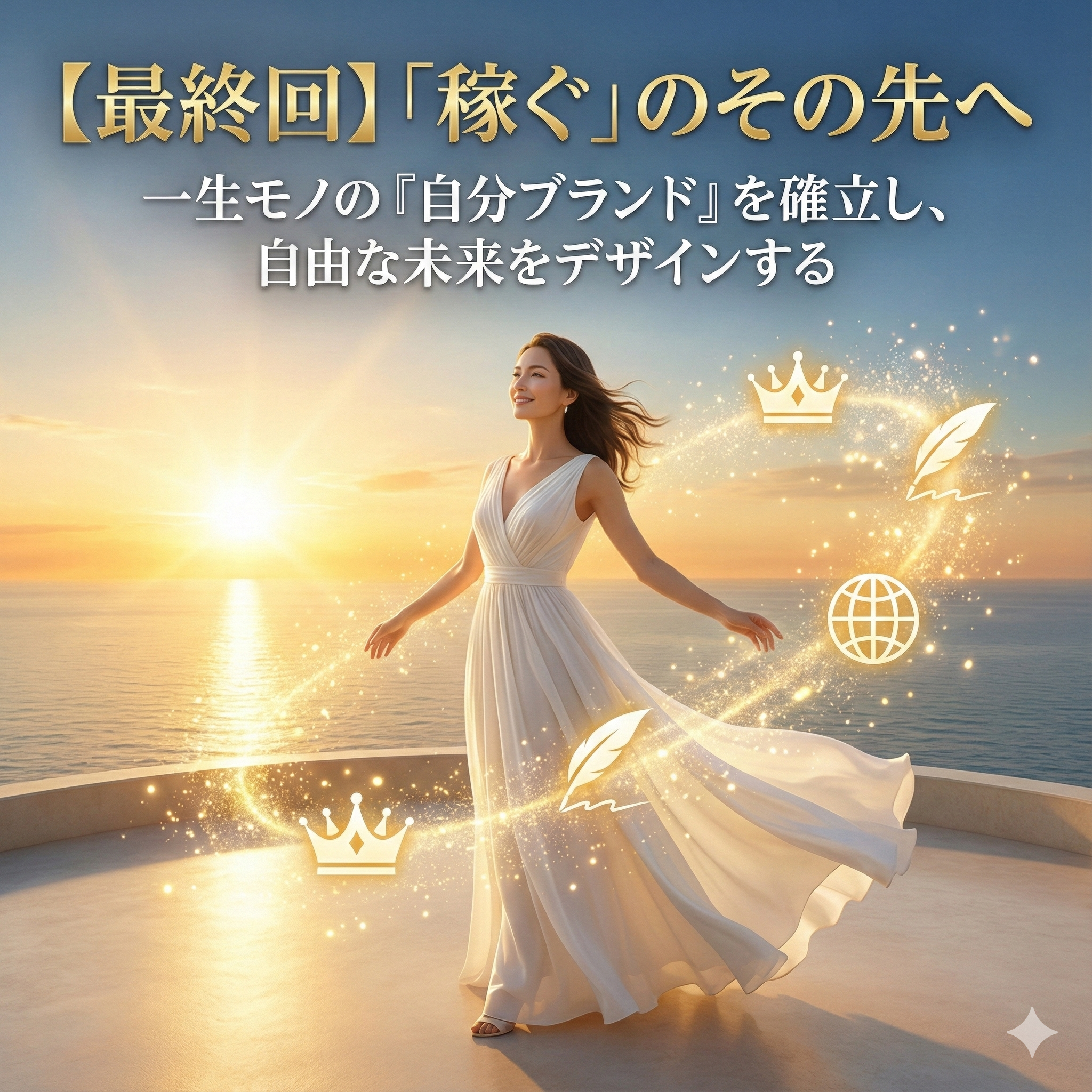 「稼ぐ」のその先へ： 一生モノの『自分ブランド』を確立し、自由な未来をデザインするマインドの真骨頂