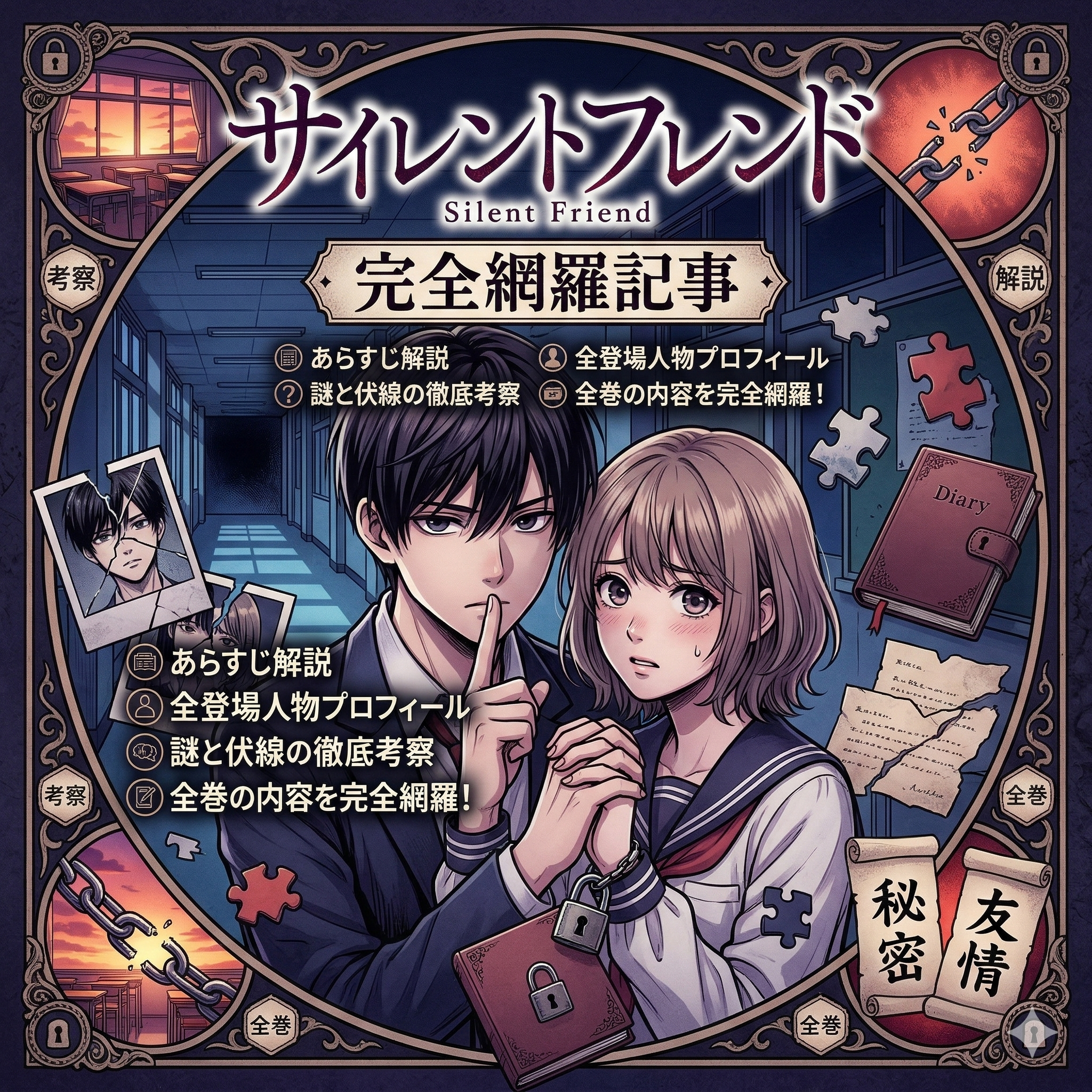 漫画『サイレントフレンド』完全網羅ガイド