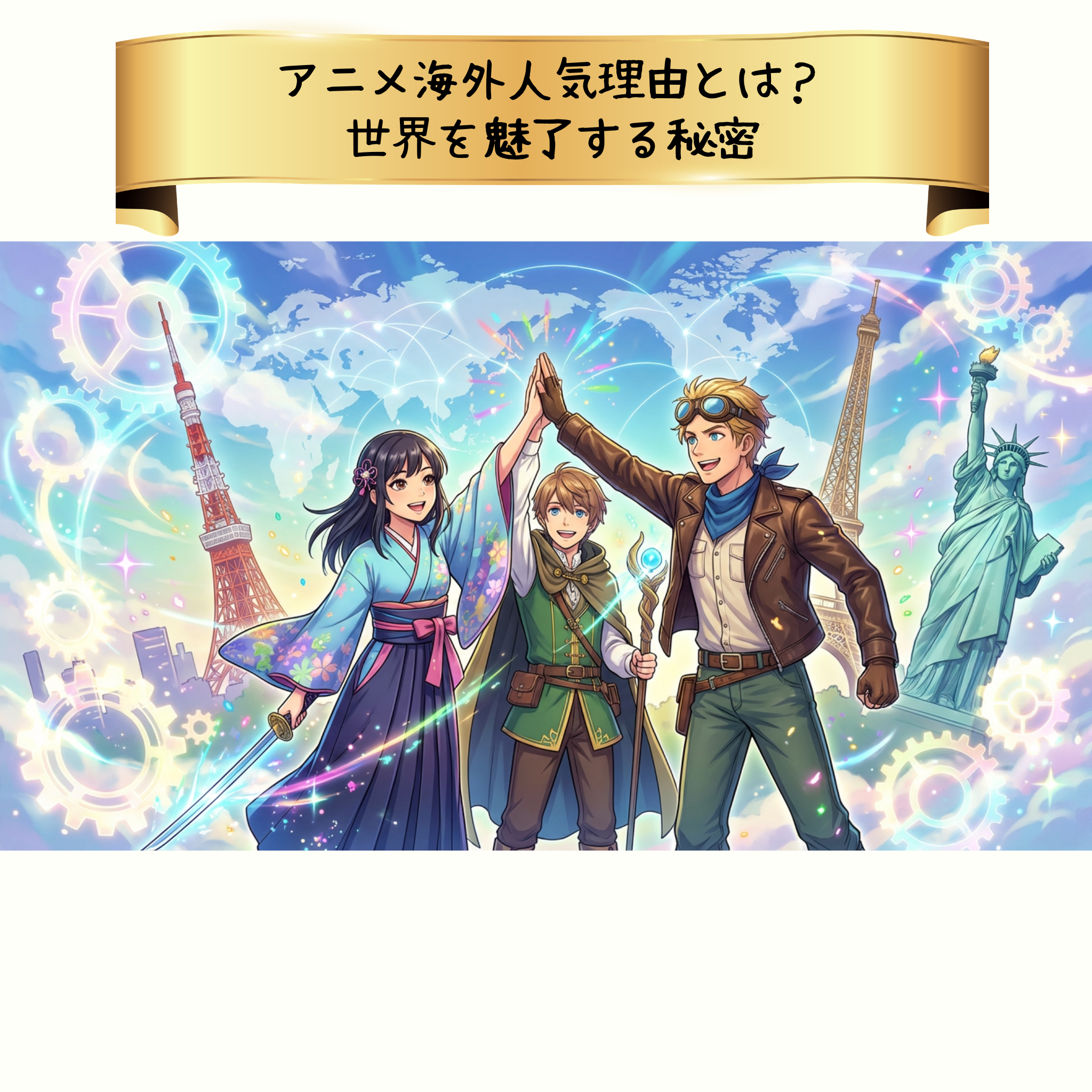 アニメ海外人気理由とは？世界を魅了する秘密