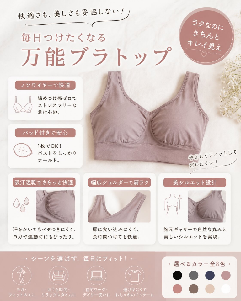 快適らくブラ